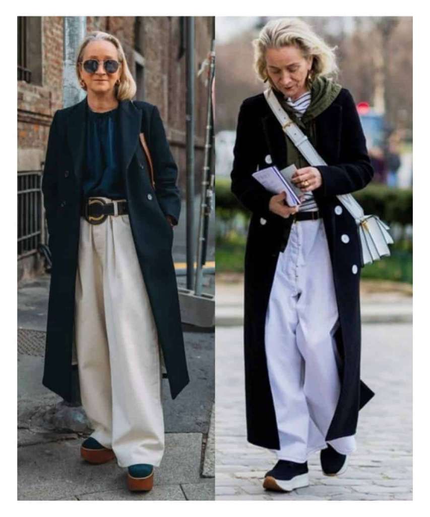 Hip baggy pants for 40s & 50s ladies