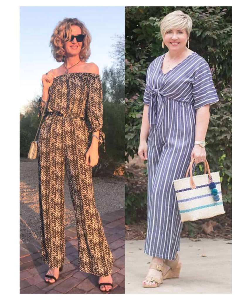 street style over 50 jumpsuit