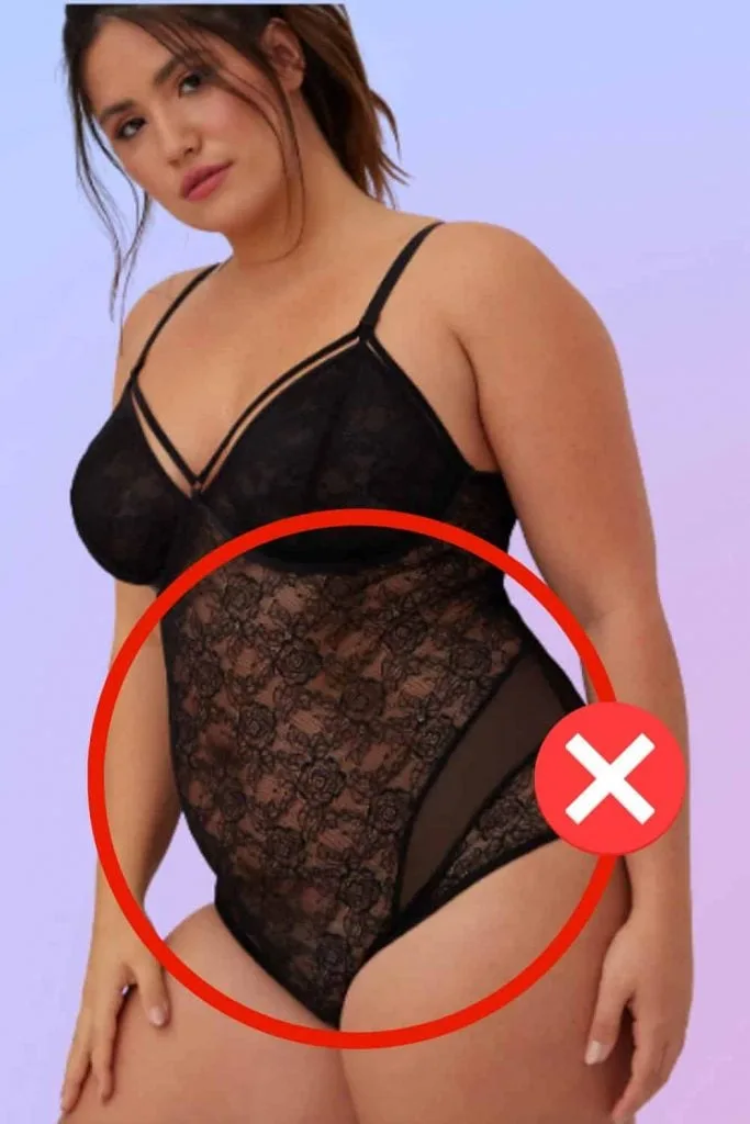what to not wear to boudoir plus size