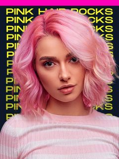 what to wear pink hair