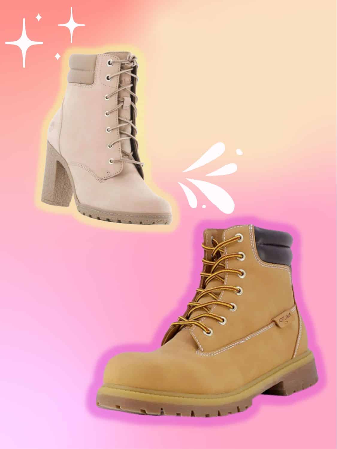 Timberland Women's Tillston 3.5” High Heel Wheat Boots A6334 Size 7 | eBay