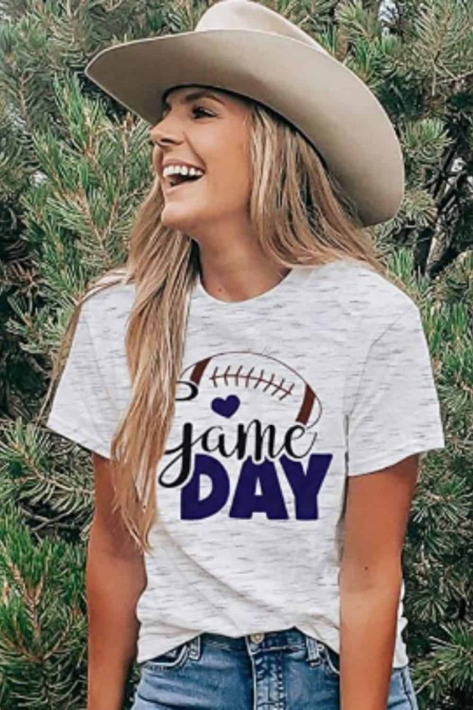 SUPER BOWL game day tee