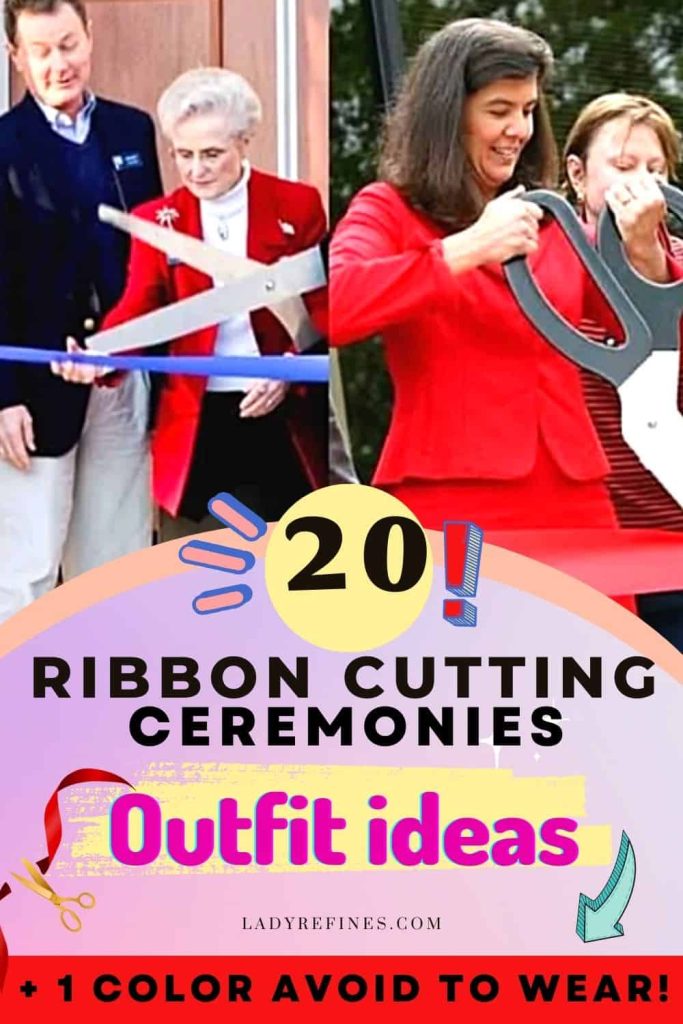 what to wear ribbon cutting ceremonies, company awards