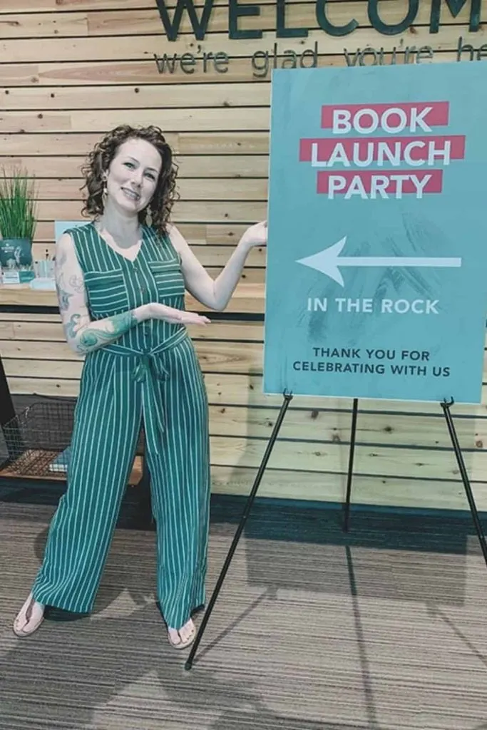 jumpsuit book launch party outfit