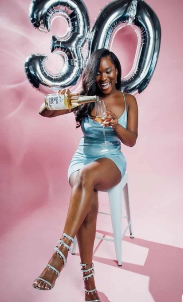 30th birthday photoshoot black woman