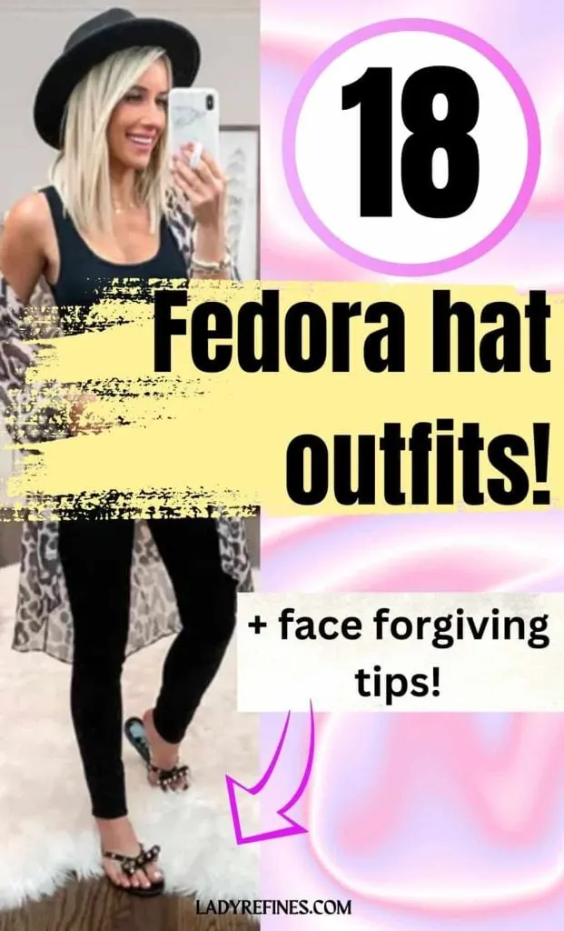 fedora hat outfits