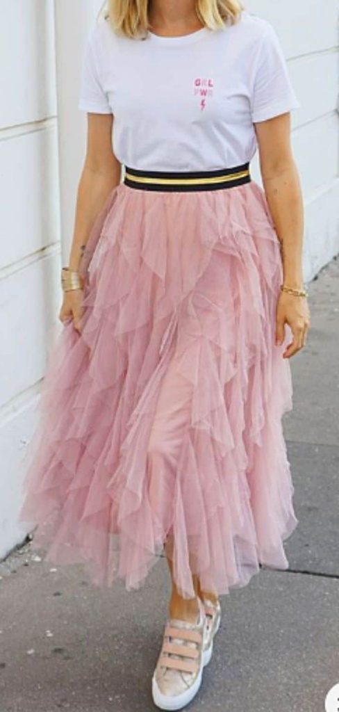 COLORS AND fabric tulle dress outfit