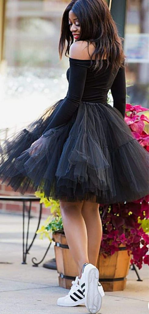 what to wear tulle skirt