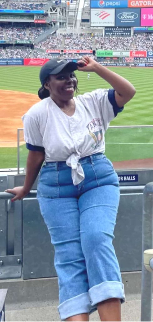 baseball game plus size outfit