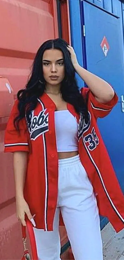 BASEBALL JERSEY with white top