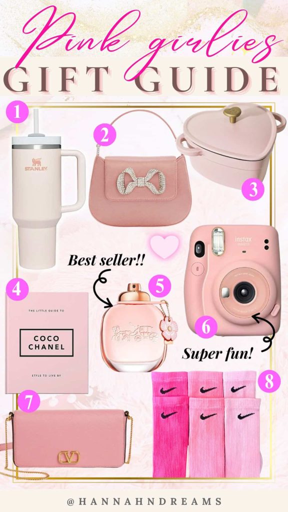 unique pink gift ideas for ladies