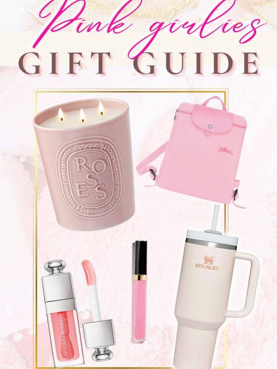 9 pink gift ideas for her & Best friend!