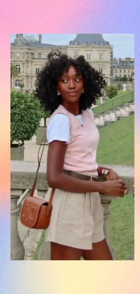 preppy summer black girl outfit