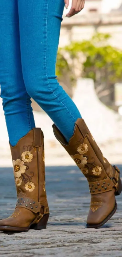 Mexican cowgirl boots