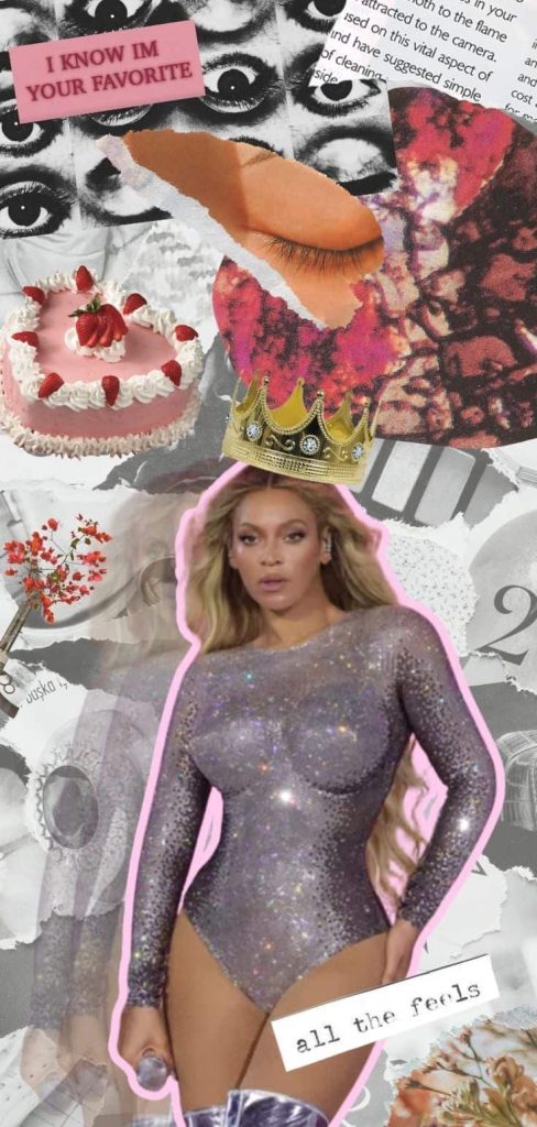 Black girl Beyonce photo collage