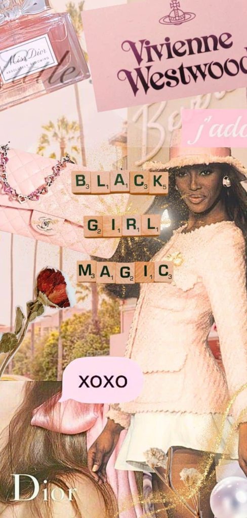 Fashion black girl collage - black girl magic