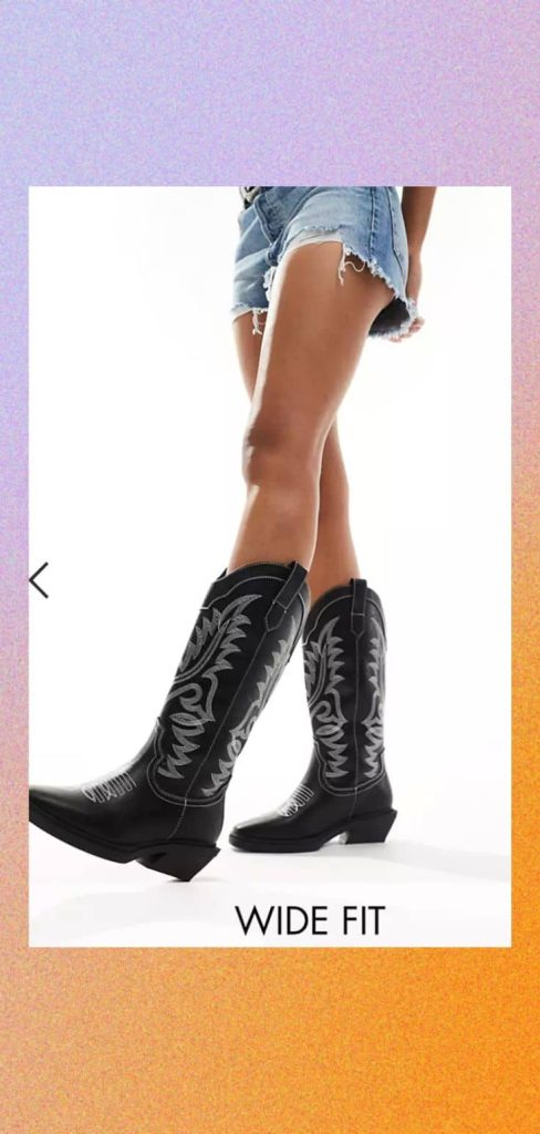 wide fit cowboy boots